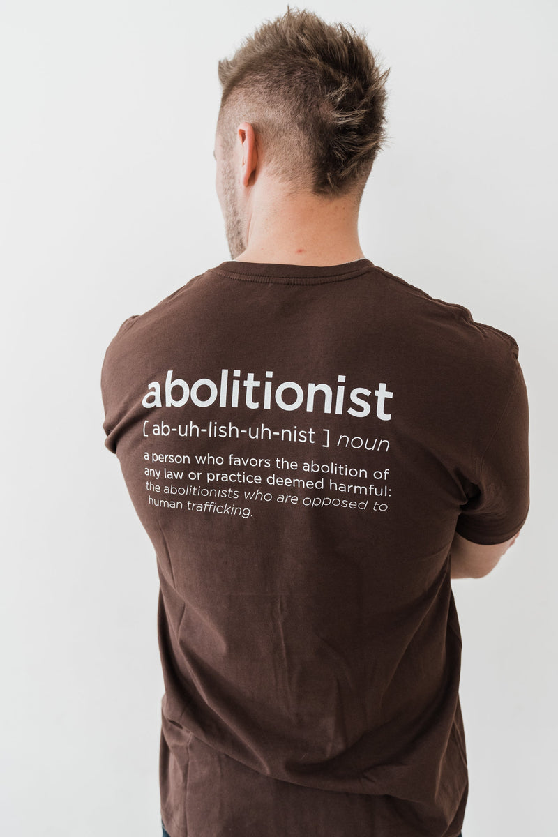 definition of an abolitionist brown tee