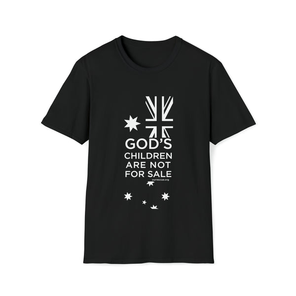 God's Children are not for sale Australia Flag