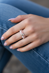 Gemstone Fidget Ring Set