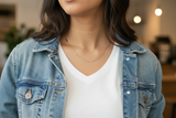 Gold Chain Linked Necklace