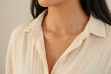 Gold Chain Linked Necklace