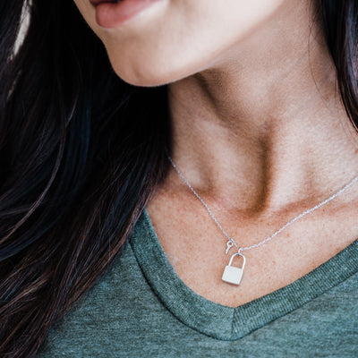 Lock and Key Necklace