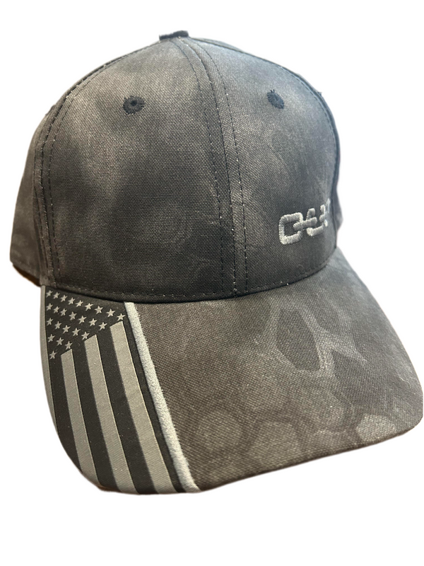 Black O.U.R. Camo Flag Hat