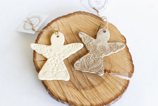 Ceramic Angel Ornament