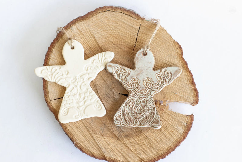 Ceramic Angel Ornament