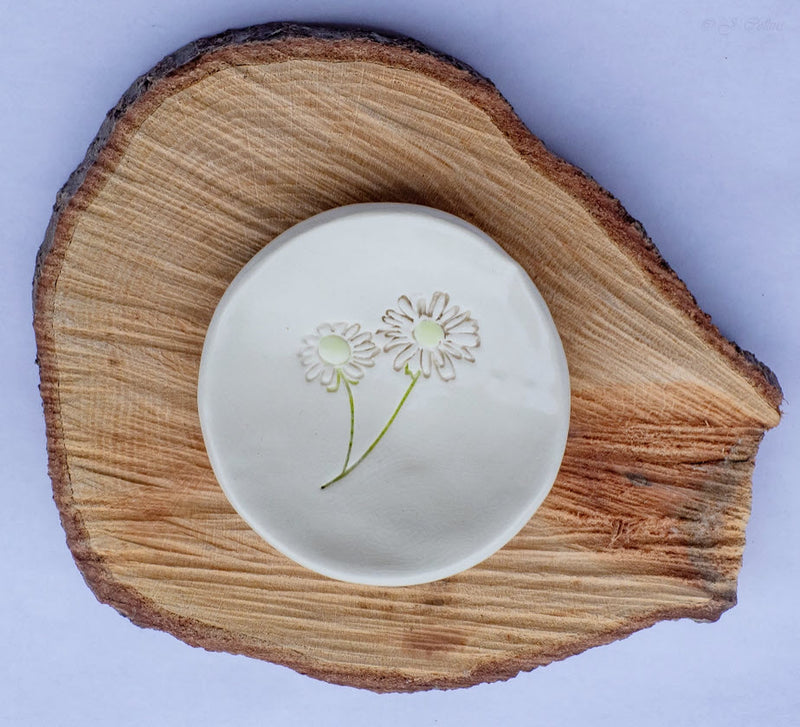 Birth Flower Ring Dish