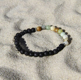 Amazonite Beaded Aromatherapy Diffuser Bracelet
