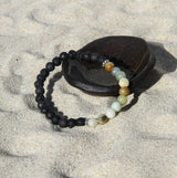 Amazonite Beaded Aromatherapy Diffuser Bracelet