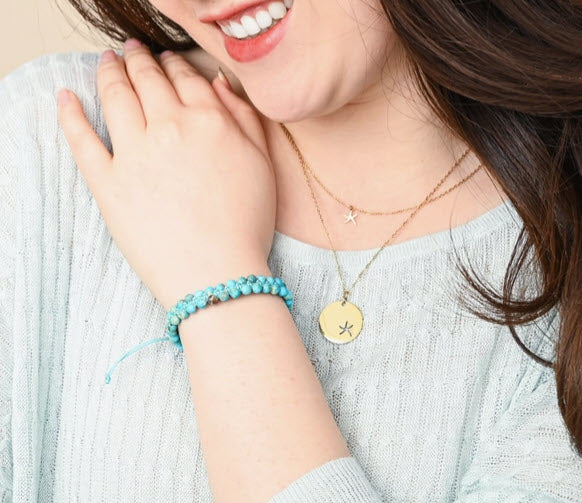 Wear Blue Emperor Stone Bracelet