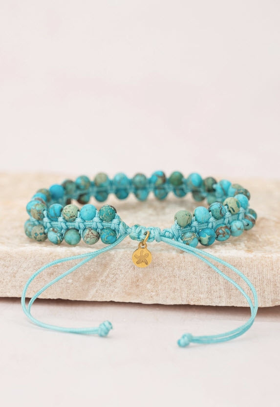 Wear Blue Emperor Stone Bracelet