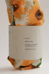 Reusable Cotton Bowl Cover Set