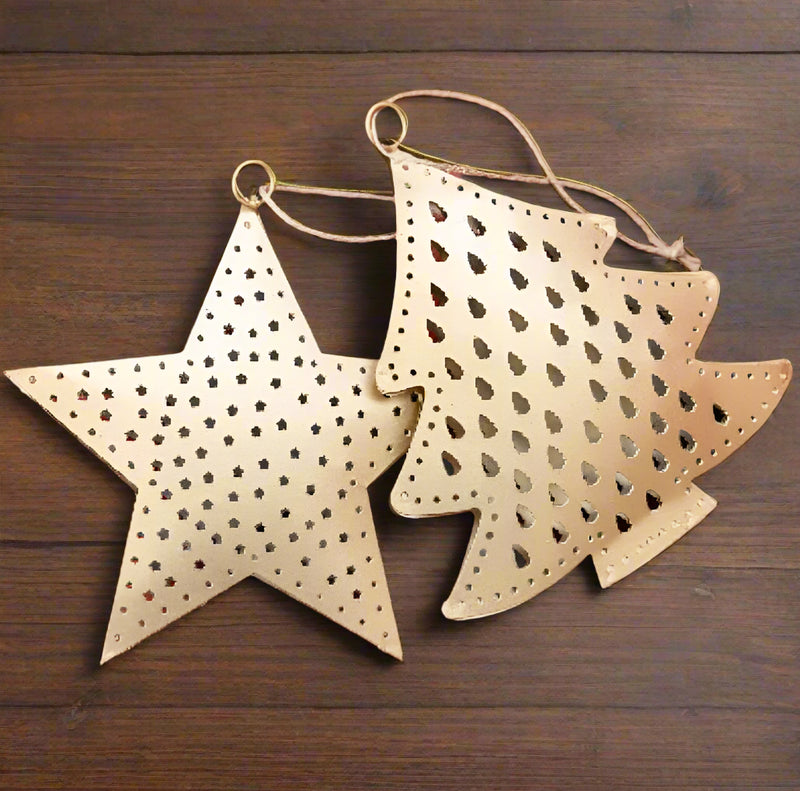 Brass Christmas Ornaments