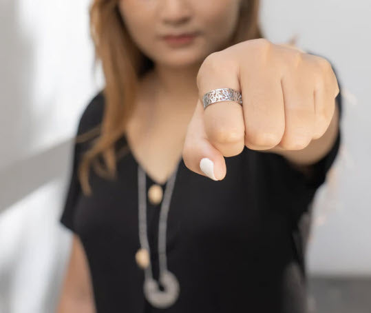 I Am Brave Ring Band