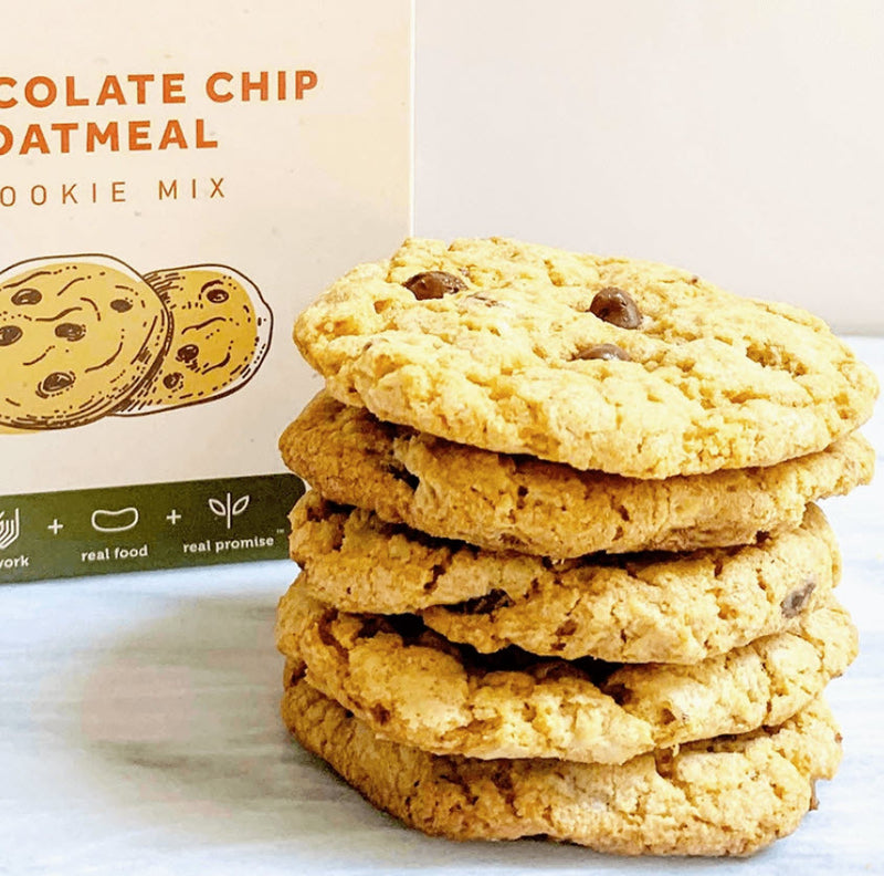 Chocolate Chip Oatmeal Cookies