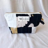 Quilted Patchwork Cosmetic Pouch