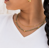 Garden of Eden Necklace Set Stainless Steel