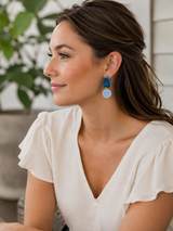 Porcelain Drop Earrings