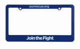 Awareness License Plate Frame