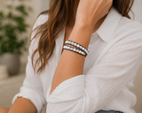 Natural Stone Wrap Bracelet