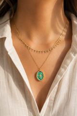 Guiding Light Layered Necklace