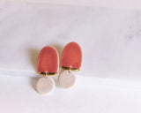 Tonal Two-Piece Midi Earrings