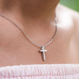 Great Courage Cross Necklace