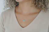Bay Turquoise Heart Necklace