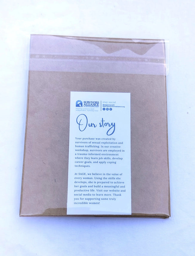 Handcrafted Survivor Art Cards