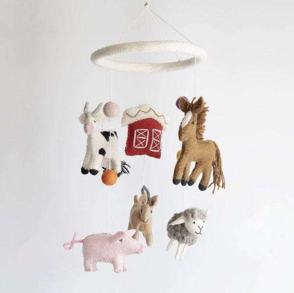 Handmade Felt Nursery Mobiles