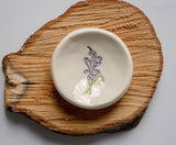 Birth Flower Ring Dish