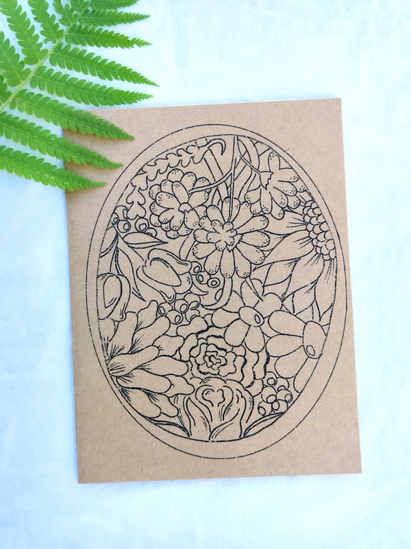 Handcrafted Survivor Art Cards