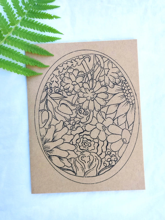 Handcrafted Survivor Art Cards