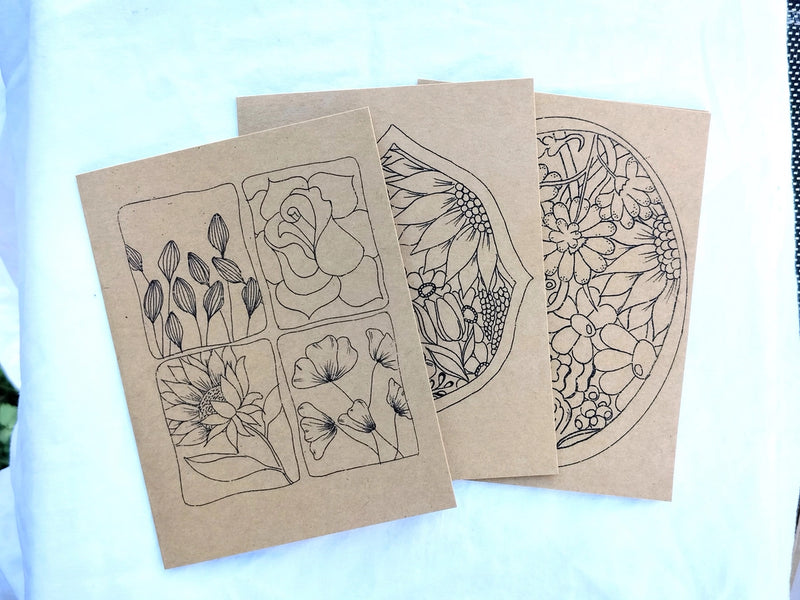 Handcrafted Survivor Art Cards