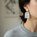 Patterned Sozo Earrings