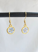 Forget-Me-Not Resin Earrings
