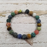 Frosted Natural Stone Bracelet