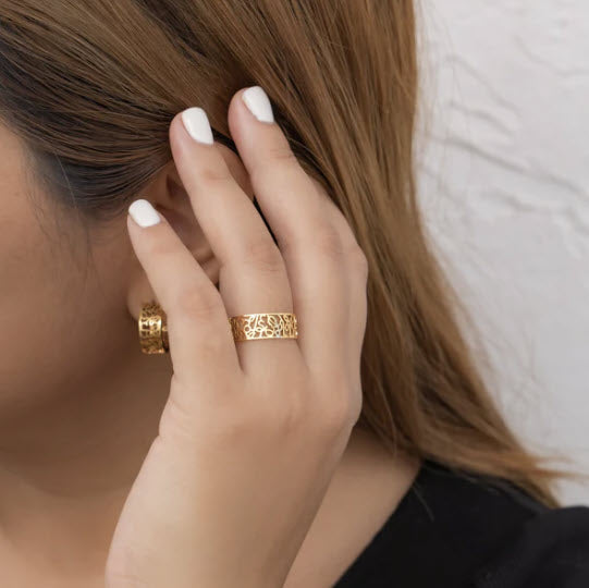 I Am Brave Ring Band