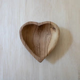 Olive Wood Heart Dish