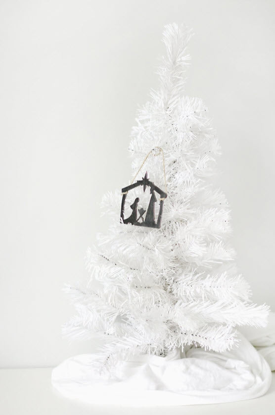 Nativity Scene Christmas Ornament