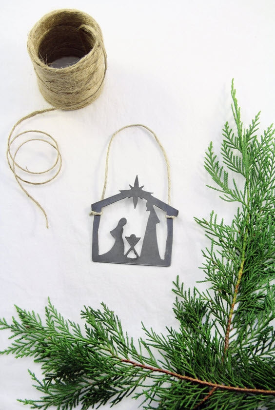 Nativity Scene Christmas Ornament