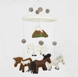 Handmade Felt Nursery Mobiles