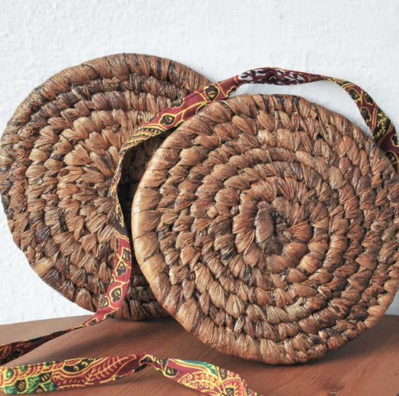 Banana Leaf Hot Plates | Set of 2