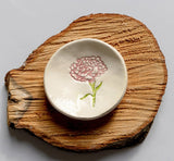 Birth Flower Ring Dish