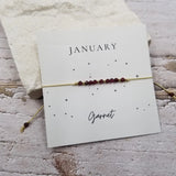 Dainty Birthstone Bracelet