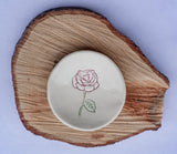 Birth Flower Ring Dish