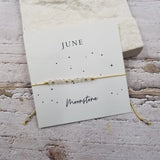 Dainty Birthstone Bracelet