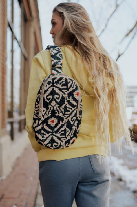 Kantha Sling Bag