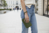 Leather Wristlet Wallet