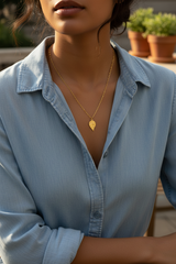 Resilience Leaf Necklace
