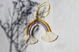 Mini Macramé Rainbows